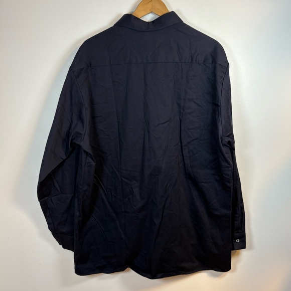 NWT Big Bill Men’s Navy Blue Work Shirt Long Sleeve, Size XL, Durable Workwear - Picture 3 of 7